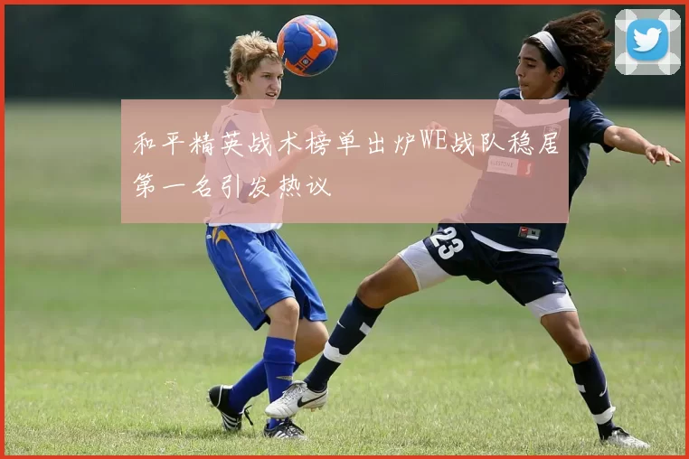 和平精英战术榜单出炉WE战队稳居第一名引发热议
